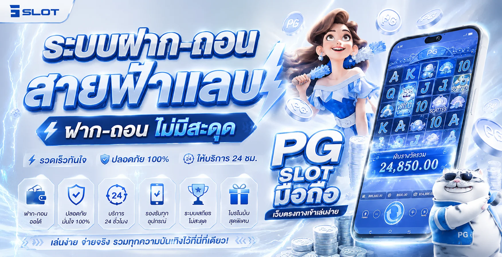 ระบบฝากถอนออโต้ ufadragon168 รวดเร็ว 1 นาที